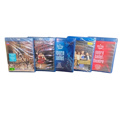 Opera/ Ballet on Blu-Ray x 5 Bundle (Sealed)