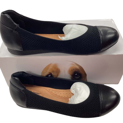 Hush Puppies Womens  Size 8.5 Black  