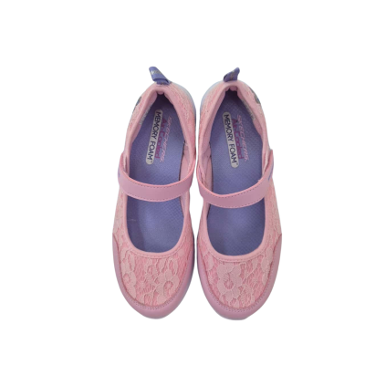 Skechers Kids Sneakers Size UK 4 Pink/Purple