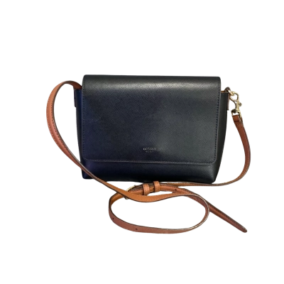 Oroton Womens Cross Body Bag Black  