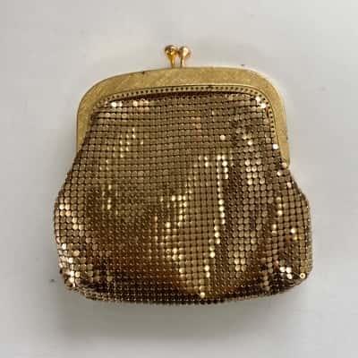 Oroton Gold Mesh Coin Purse 