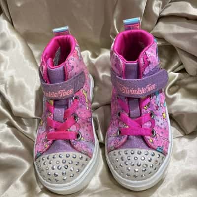 Skechers Twinkle toes Kids  Size 7 Shoes Pink  