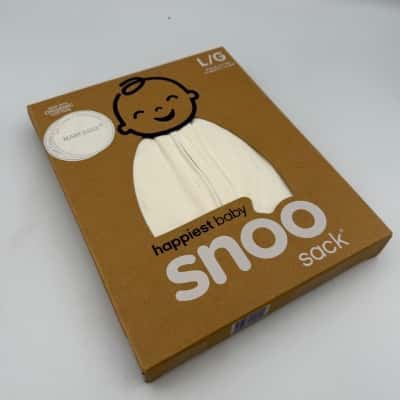NEW - Happiest Baby Snoo Sack (Cream)- Age 4-6 months  