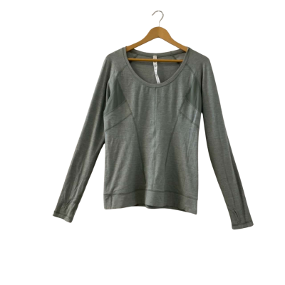 Lululemon Size 12 Women's Athletica Swiftly Tech Long Sleeve Shirt 2.0 Waist Length (RRP $99)