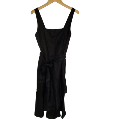 Target Womens  Size 8 Midi Dress Black  