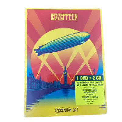 Led Zeppelin Celebration Day 1 DVD + 2 CD’s - Factory Sealed