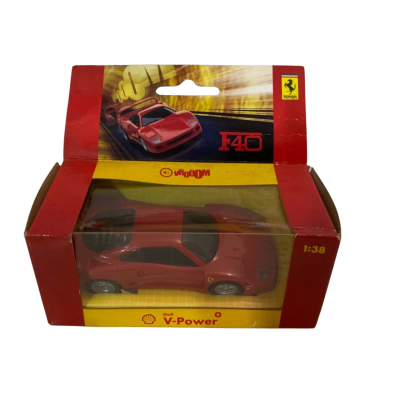Shell V-Power 1:38 Scale Die-cast Model of a Ferrari F40 
