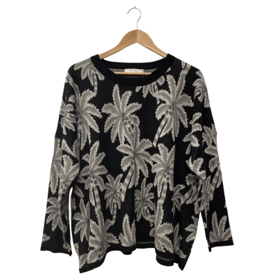 Womens  Haven Size One Size Jumper Black  / Grey 
