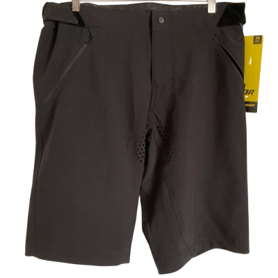  New Thor Assist MTB Mens Size 38 Bike Shorts Black  