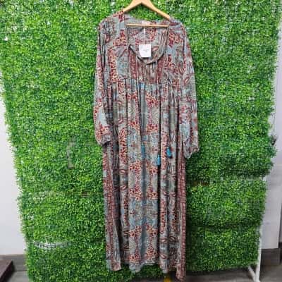  Cienna Womens Size XL Maxi Dress Multicoloured 
