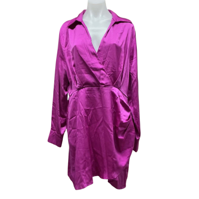 Atmos&Here Womens Size 18 Cocktail Dress Orchid Purple 