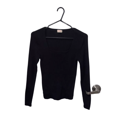 Gorman Black Long Sleeve Top Size 10 