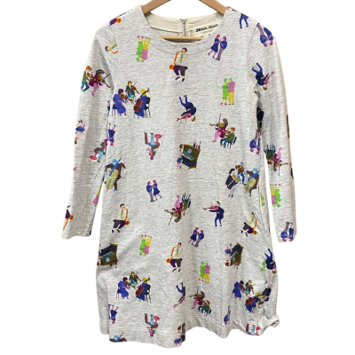 Gorman/Monika Forsberg Grey Art Print Dress Size 6