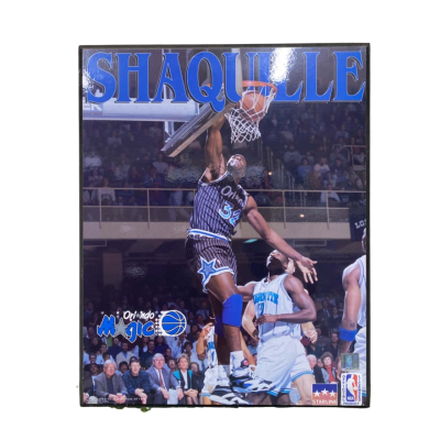 Vintage Shaquille 1993 NBA Starline Picture 