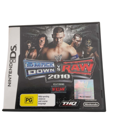 Nintendo DS smack down vs raw 