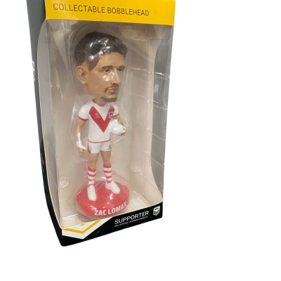 Collectable Bobblehead St George Illawarra Dragons Zac Lomax NRL in Box