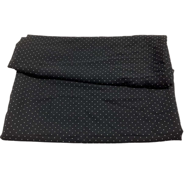 Black Polka Dot 115x320 Fab3