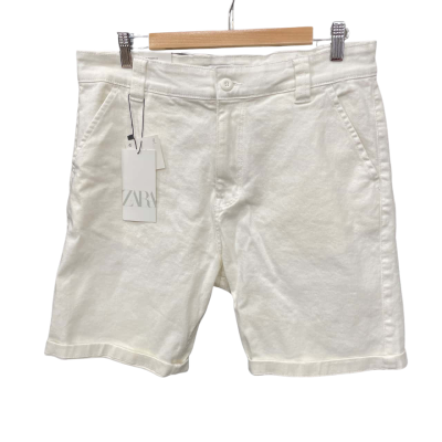 Zara Men’s Size 42 White Chino Shorts