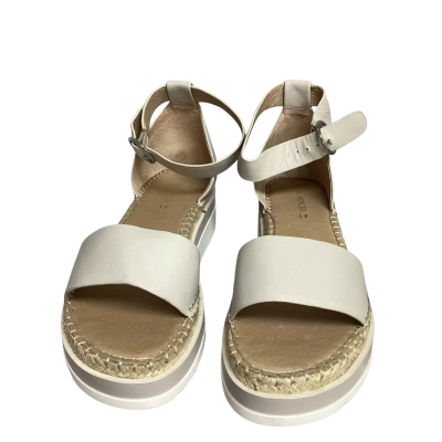 Jo Mercer Cardi Bone Leather Sandals 