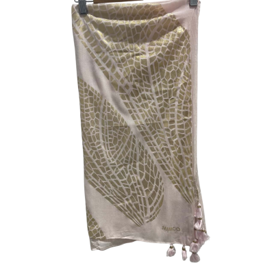 Mimco Gold/Pink Scarf 