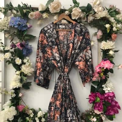 COS Size M Wrap Dress Multicoloured with minor flaw