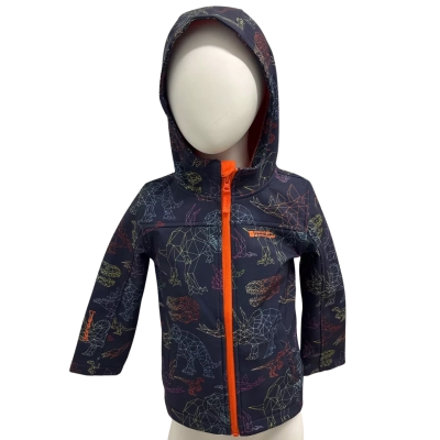 Mountain Warehouse Exodus Dinosaur Softshell Jacket Kids 5-6 Years
