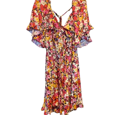 Sass Womens  Size 16 Mini Dress Multicoloured 