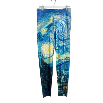 Blackmilk Van Gogh Design Leggins Size L- so cool