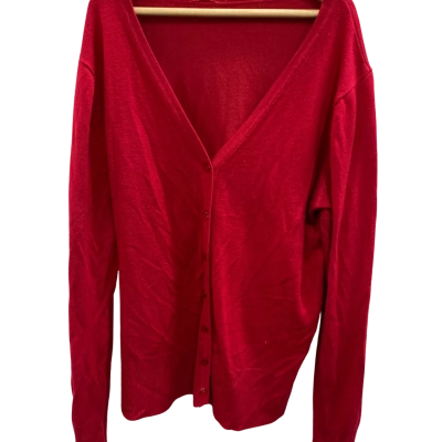  Womens  Size S Cardigan in Red 
