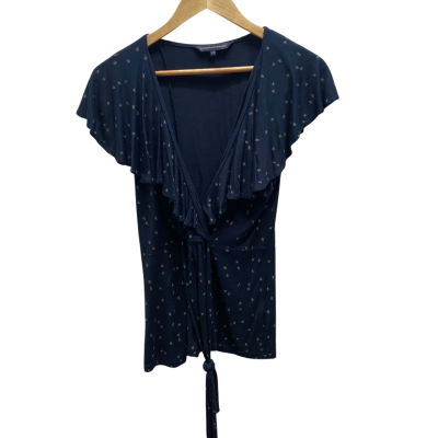 French Connection Womens Size XS Navy Top