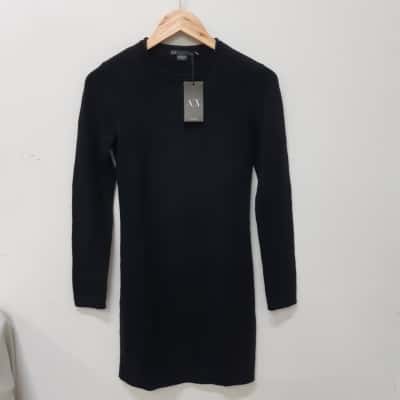 Armani Exchange Wool Blend Dress