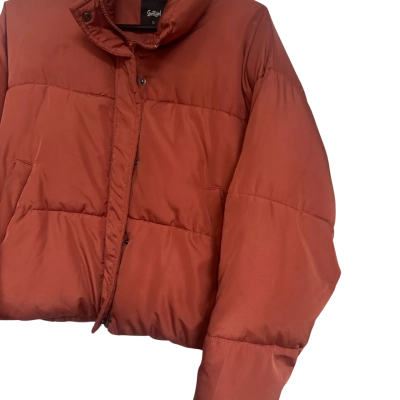  Women's  Size 12 Puffer Jacket Coral 