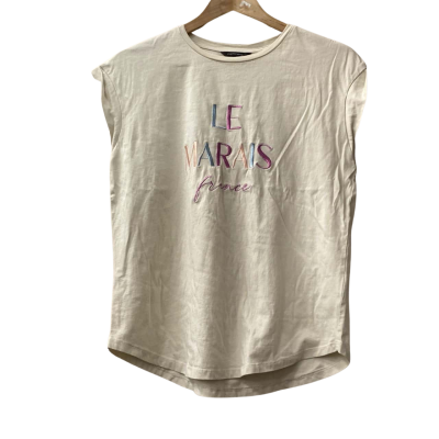 Portmans Womens Le Marais france Size M White Top