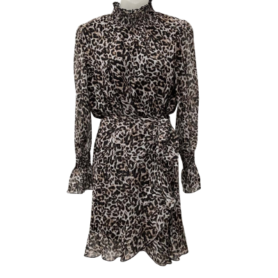 Decjuba - Joelle Wrap and Ruffle Dress Size 8