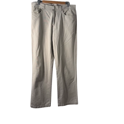 Calvin Klein Mens  Size S Straight Leg Pants Beige 