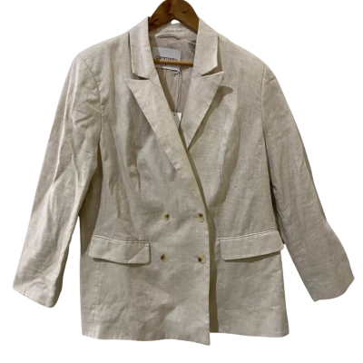 Commonry Womens Size 16 Off White Blazer