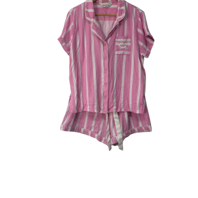 Peter Alexander  Size XL Pink  / White short PJs