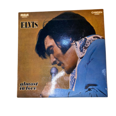Elvis - Almost In Love Record