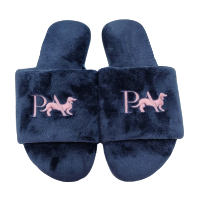 Peter Alexander Womens Size S Slippers Blue 