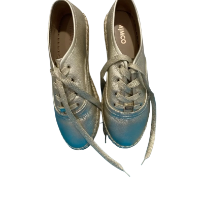 Mimco Womens Sneakers Gold 