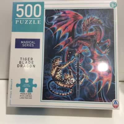 Tiger Blade Dragon 500 puzzle
