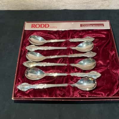 Rodd Gainsborough Parfait Silver plated spoons - set of 6