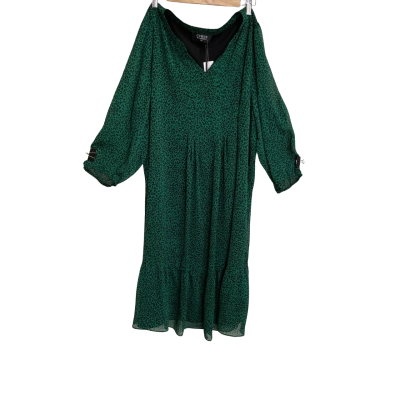Jacqui-E Womens  Size 22 Green / Pattern 