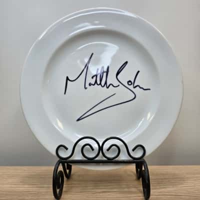 Signed Plate