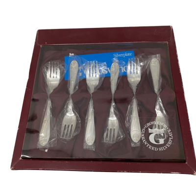 Grosvenor 6 Piece Silverplate Fork Set