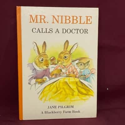 Vintage Jane Pilgrim Mr. Nibble Calls a Doctor