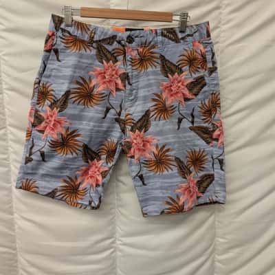 Scotch & Soda Mens Floral 'Fave' Shorts - Size 30