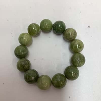  Womens Beaded  Green  Braclet