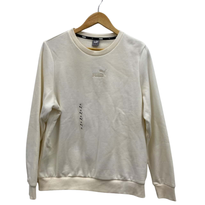 Puma Women's Sweatshirt Size XL Cream BNWT