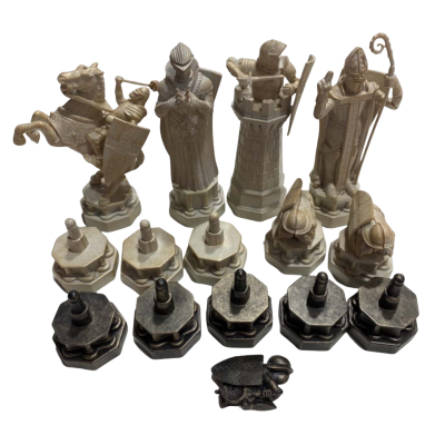 Incomplete Harry Potter Electronic Chess Pieces 